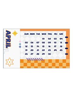 镜音铃(日历贴纸)特典周边-未来有你系列