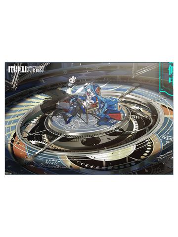 初音未来(AR明信片)特典周边-未来有你系列