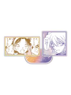 吉田步美&灰原哀原画立牌-公式APP神秘列车系列