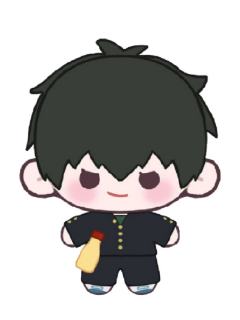 土方十四郎毛绒挂件-3年Z班银八老师快闪预习篇