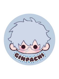 坂田银时刺绣马口铁徽章-3年Z班银八老师快闪预习篇