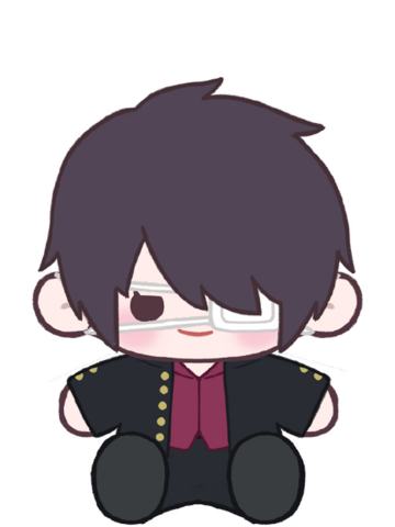 高杉晋助毛绒玩偶-3年Z班银八老师快闪预习篇