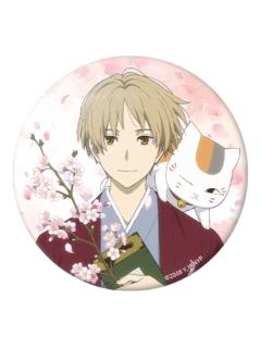 夏目贵志&猫咪老师马口铁徽章1-花痕绘忆系列