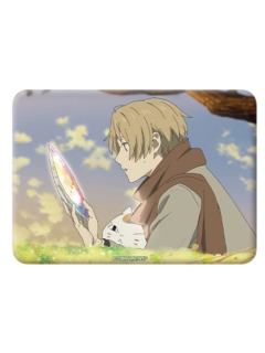 夏目贵志&猫咪老师方形徽章-花痕绘忆系列