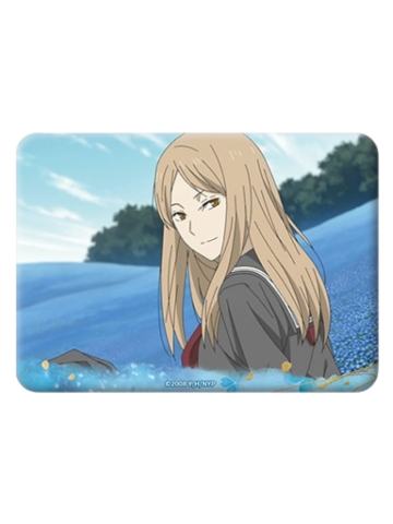 夏目玲子方形徽章-花痕绘忆系列