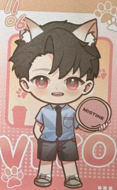 蜜丝婷代言q版卡 ver.C