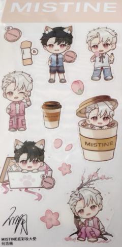 蜜丝婷代言贴纸