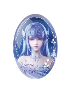 圣采儿椭圆吧唧-月映莲华生日周边