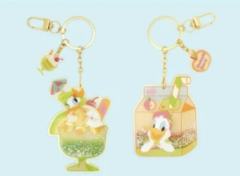 唐老鸭黛丝流沙钥匙圈套装-24上迪夏日系列