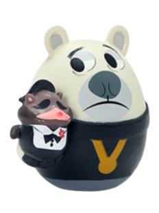 考斯洛夫&大先生-春日彩蛋摆件