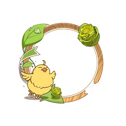 FF14-陆行鸟主题头像挂件