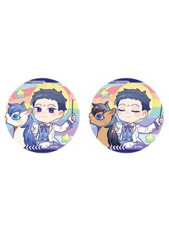 大士光栅马口铁徽章-嘟嘟车系列