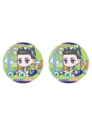 哪吒光栅马口铁徽章-嘟嘟车系列