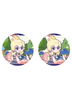 小玉光栅马口铁徽章-嘟嘟车系列