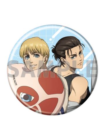 艾伦&阿尔敏吧唧-eeo联动玩具风系列