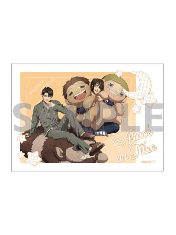 利威尔&韩吉相卡-eeo联动玩具风系列