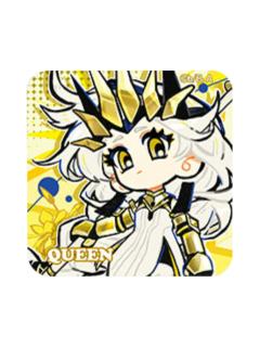 女王Q版方形马口铁徽章-HERO NEXUS系列