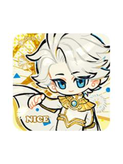 奈斯Q版方形马口铁徽章-HERO NEXUS系列