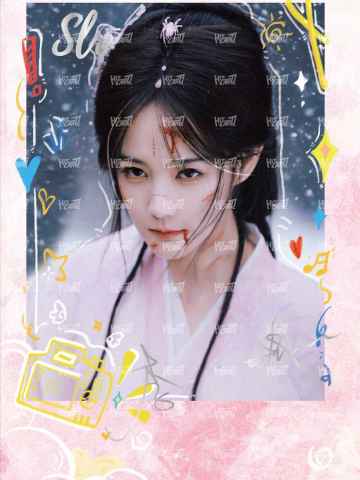 花絮涂鸦拍立得银卡 20