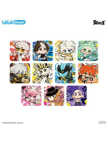 Q版方形马口铁徽章-HERO NEXUS系列