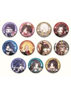 江湖偕行系列Q版双闪徽章