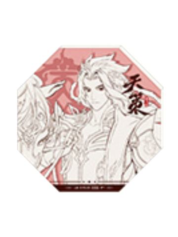 天策-锋芒尽展系列随餐线稿冰箱贴