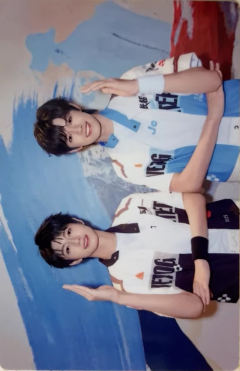 运动会双人卡 朱极B