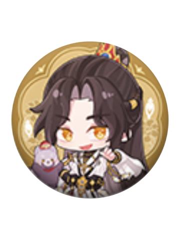 段氏-江湖偕行系列Q版双闪徽章