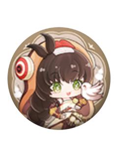 丐帮-江湖偕行系列Q版双闪徽章