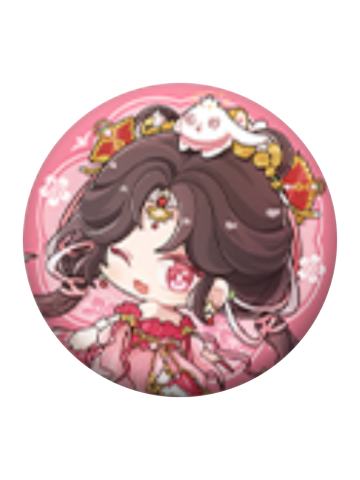 七秀-江湖偕行系列Q版双闪徽章