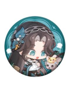 北天药宗-江湖偕行系列Q版双闪徽章