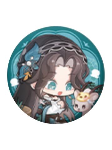 北天药宗-江湖偕行系列Q版双闪徽章