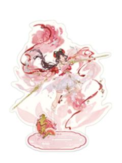 七秀-锋芒尽展系列双插彩透大立牌