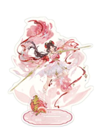 七秀-锋芒尽展系列双插彩透大立牌