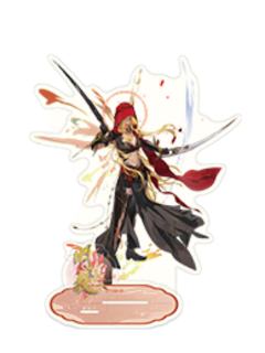 明教-锋芒尽展系列双插彩透大立牌