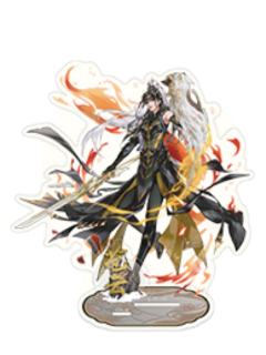 苍云-锋芒尽展系列双插彩透大立牌