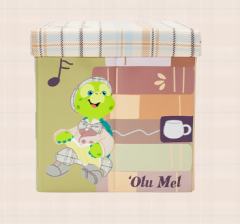 奥乐米拉折叠储物箱-25上迪小小课堂系列