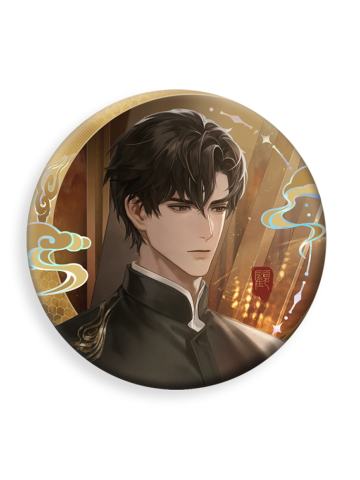 顾时夜-我即传说主题快闪马口铁徽章