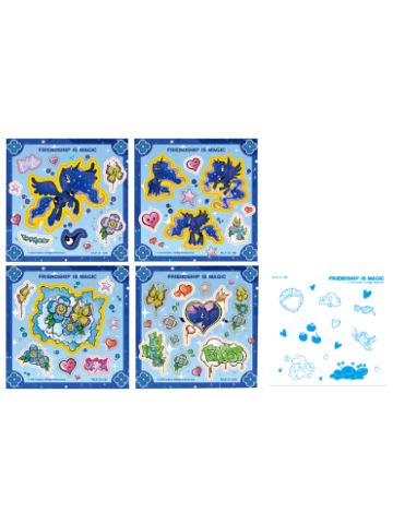 月亮公主-D赏花海派对魔法贴