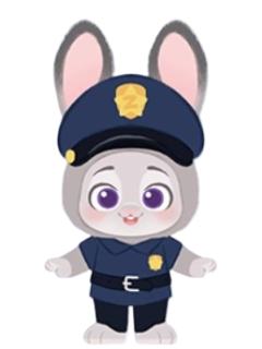 幼年朱迪-警服款