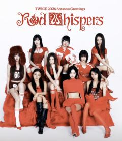 RED WHISPERS - TWICE 2026 SEASON'S GREETINGS