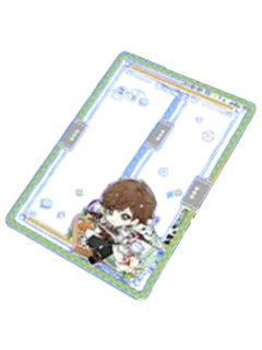 李白-十周年城市限定Q版透卡