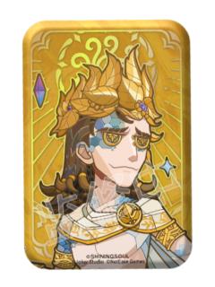 教授(隐藏款)-琉璃彩窗方形吧唧