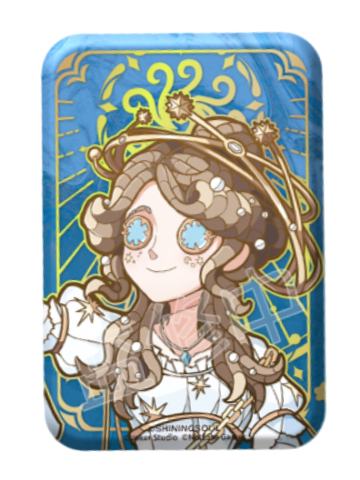 园丁(隐藏款)-琉璃彩窗方形吧唧