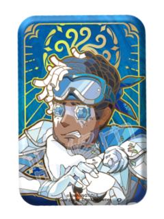 前锋(隐藏款)-琉璃彩窗方形吧唧