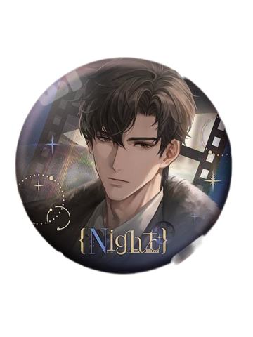 顾时夜-如星璀璨系列 马口铁徽章