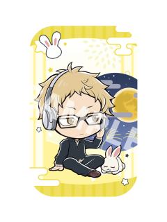 月岛萤-垃圾场决战系列工艺徽章