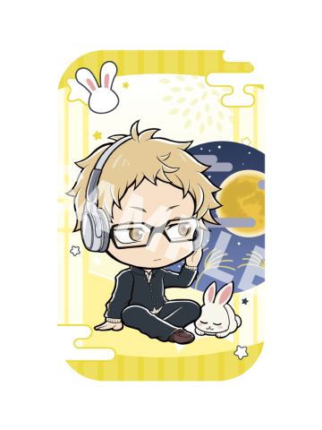 月岛萤-垃圾场决战系列工艺徽章