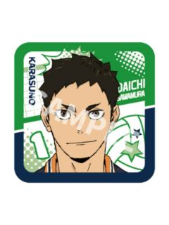 泽村大地-垃圾场决战系列方形工艺徽章