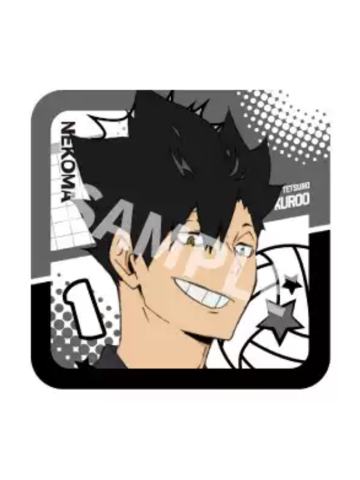 黑尾铁朗-垃圾场决战系列方形工艺徽章